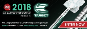 2018 DartCounter Contest Sponsored by Target